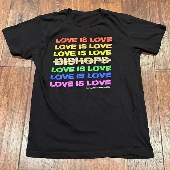 Medium LOVE IS LOVE T-Shirt - Picture 1 of 6